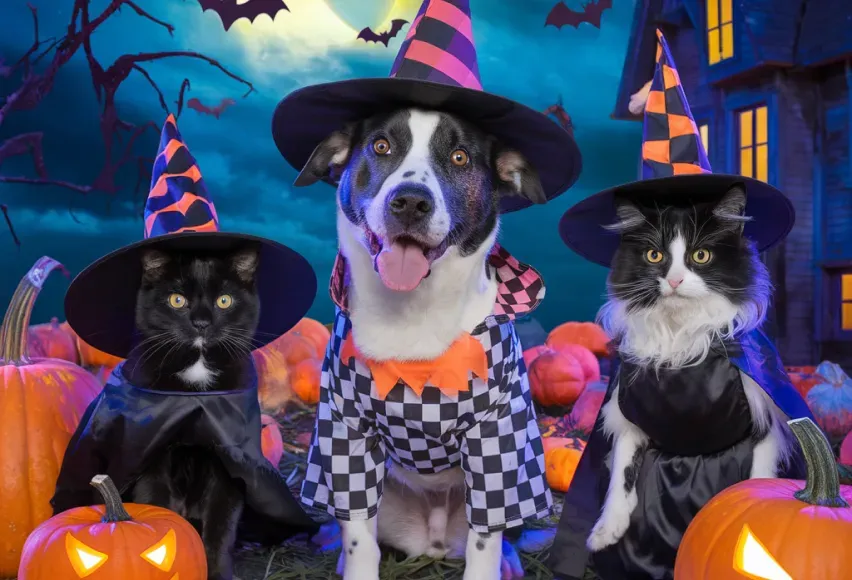 A list of pet costumes for halloween